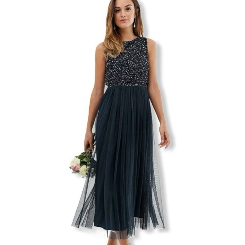 ASOS Maya Formal Dress - Navy - Picture 5 of 6